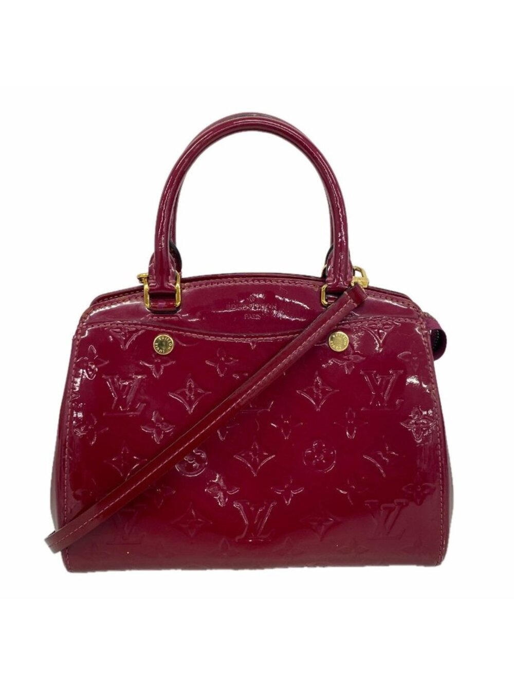 Louis Vuitton Handbag Vernis Blair PM Magenta 2-Way Bag